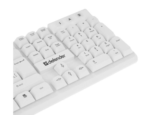 Клавиатура+мышь Defender Milan C-992 белый